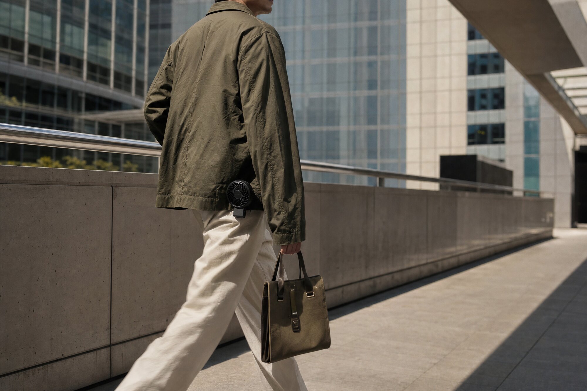 In use — Mid-stride